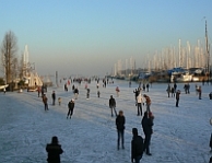 Schaatsen op de Gouwzee